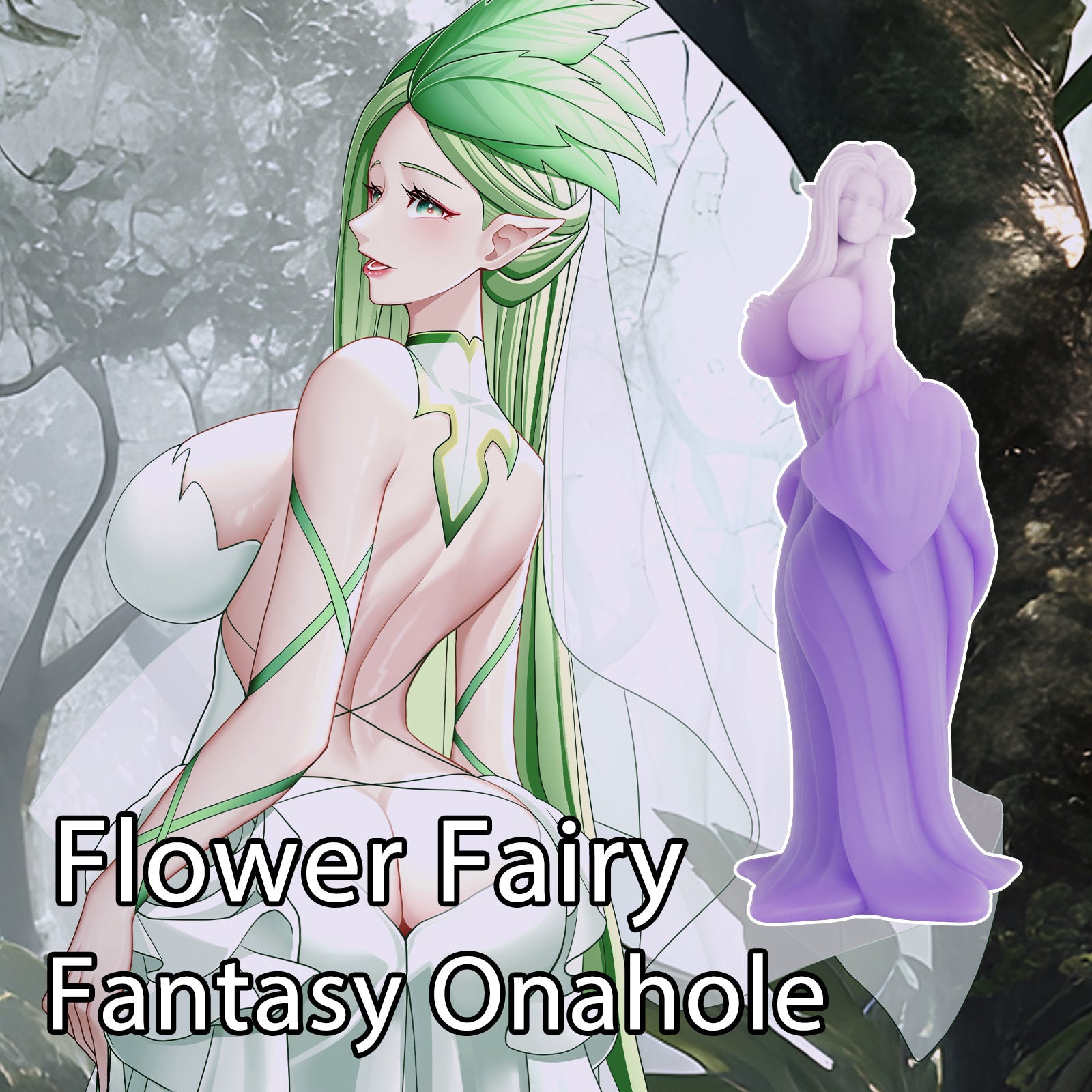 Flower Fairy Onahole: Elf Sex Doll Anime Onholes Masturbator Sleeve For Men