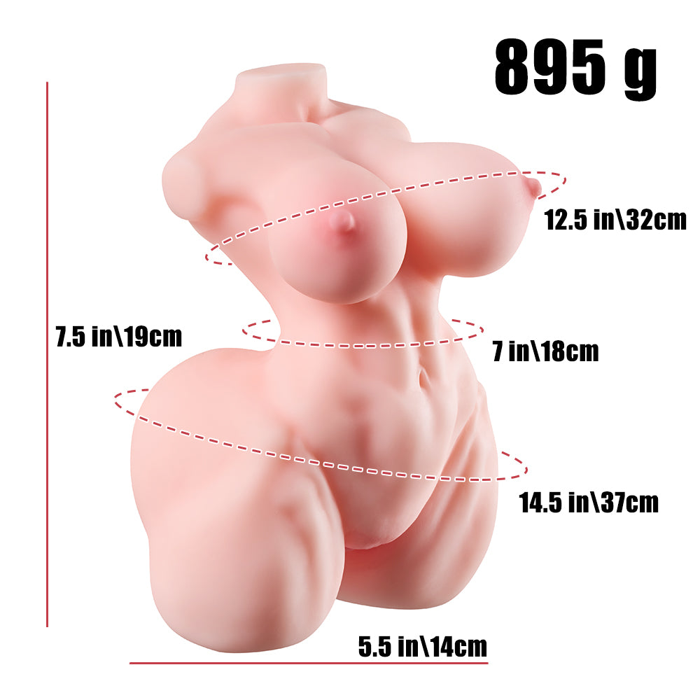 Emma: 5.3kg Muscular Female Torso Sex Doll Muscle girl Real Doll Sex –  MRLSEXDOLL