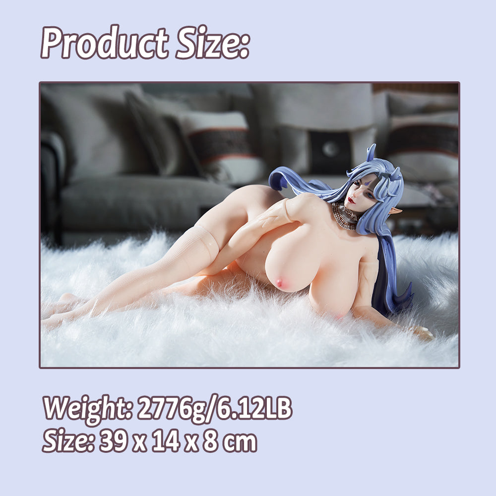 2.0 Color Ling: Silicone Mini Sex Doll Sexy Anime Figures