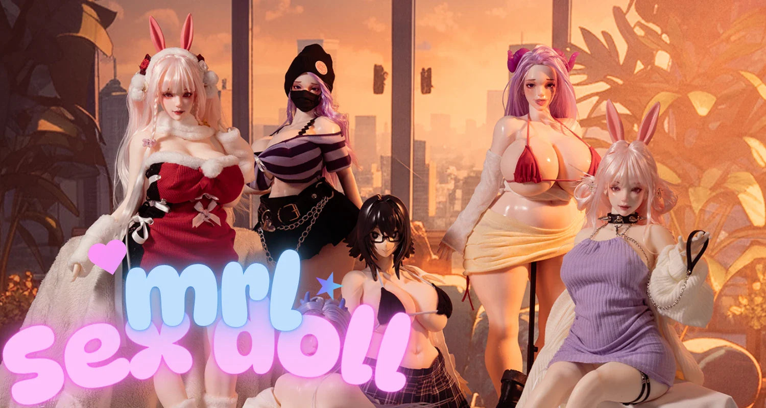 Image of The collection of anime sex dolls on Mrlsexdoll are sitting together.