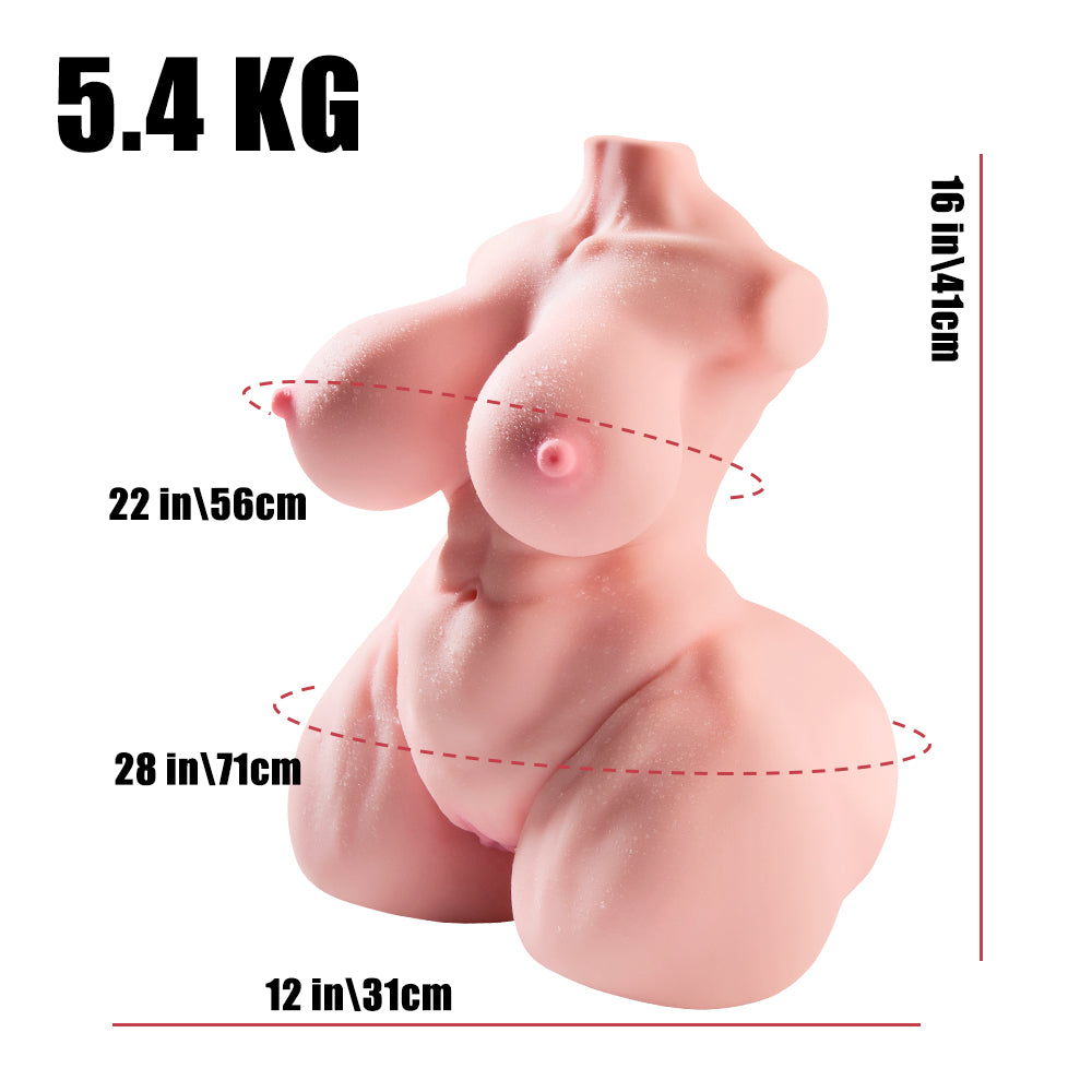 Emma: 5.3kg Muscular Female Torso Sex Doll Muscle girl Real Doll Sex