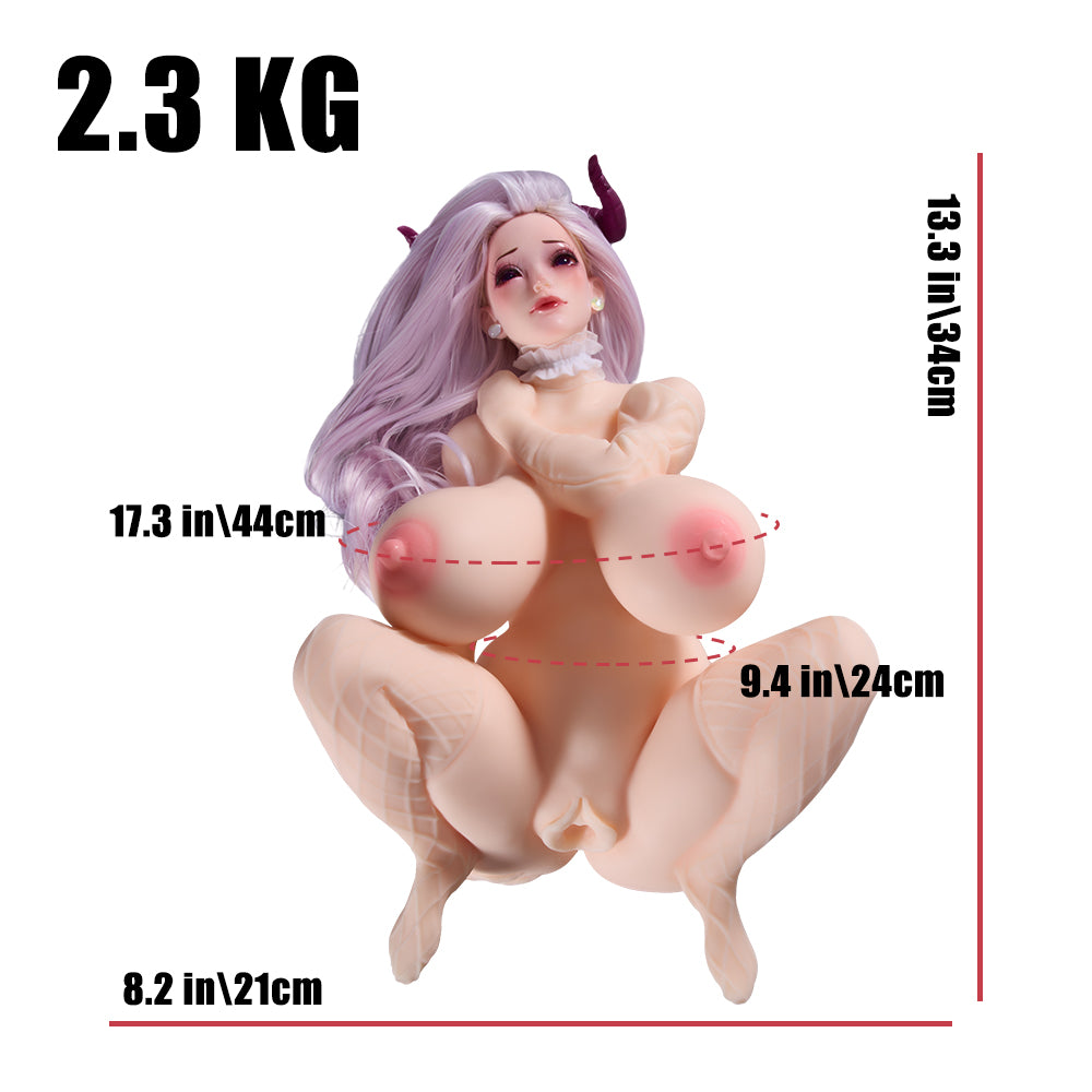 1.25 Ivy: 5Lb Anime Sex Dolls Silicone Hentai Figures Sex Toy For Men