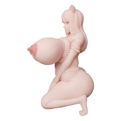 Big Yua: muñeca sexual masculina de silicona con senos de gelatina suave de 9 lb