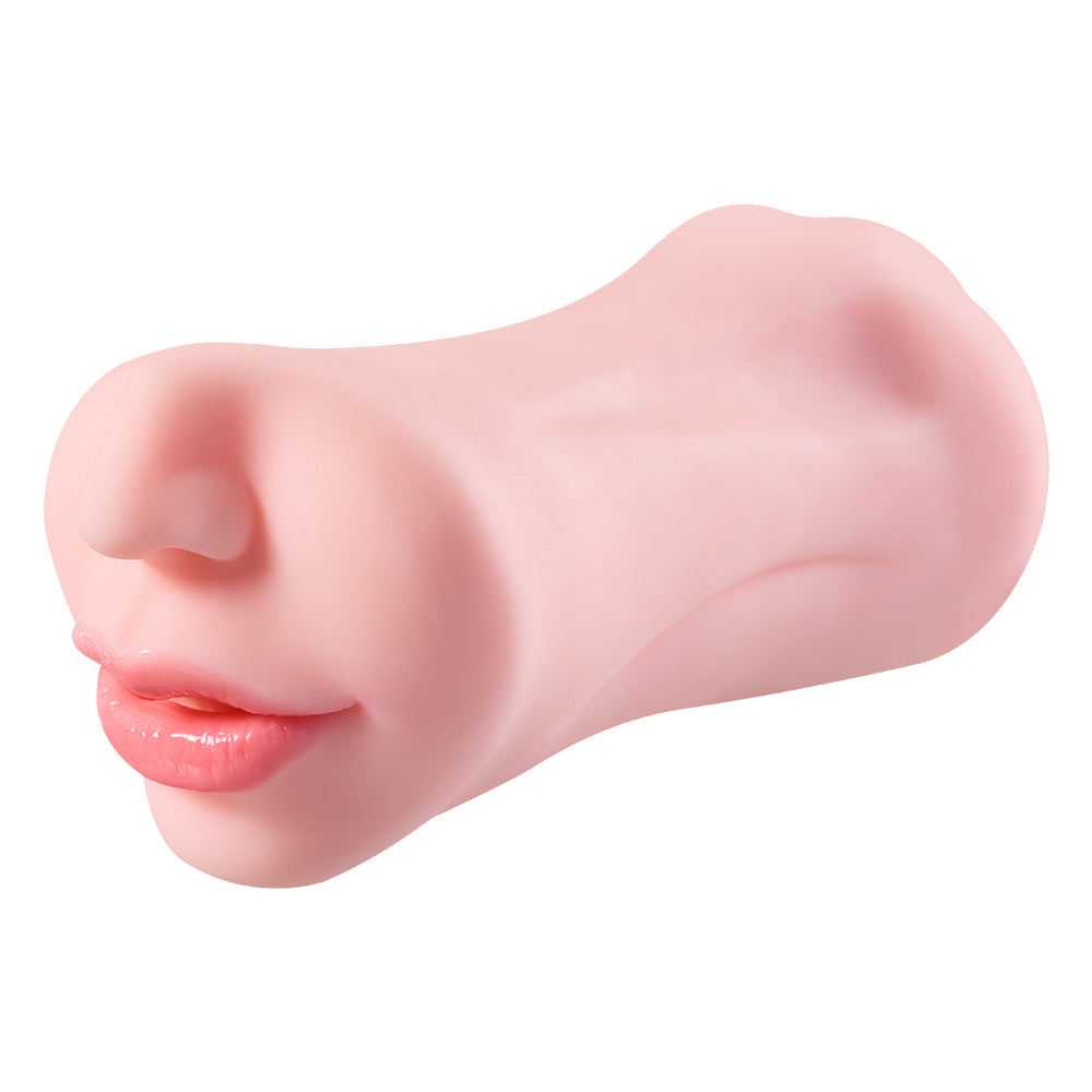 Image of 3 IN 1 Pocket Pussy Toys Blowjob Mouth Masturbator Stroker