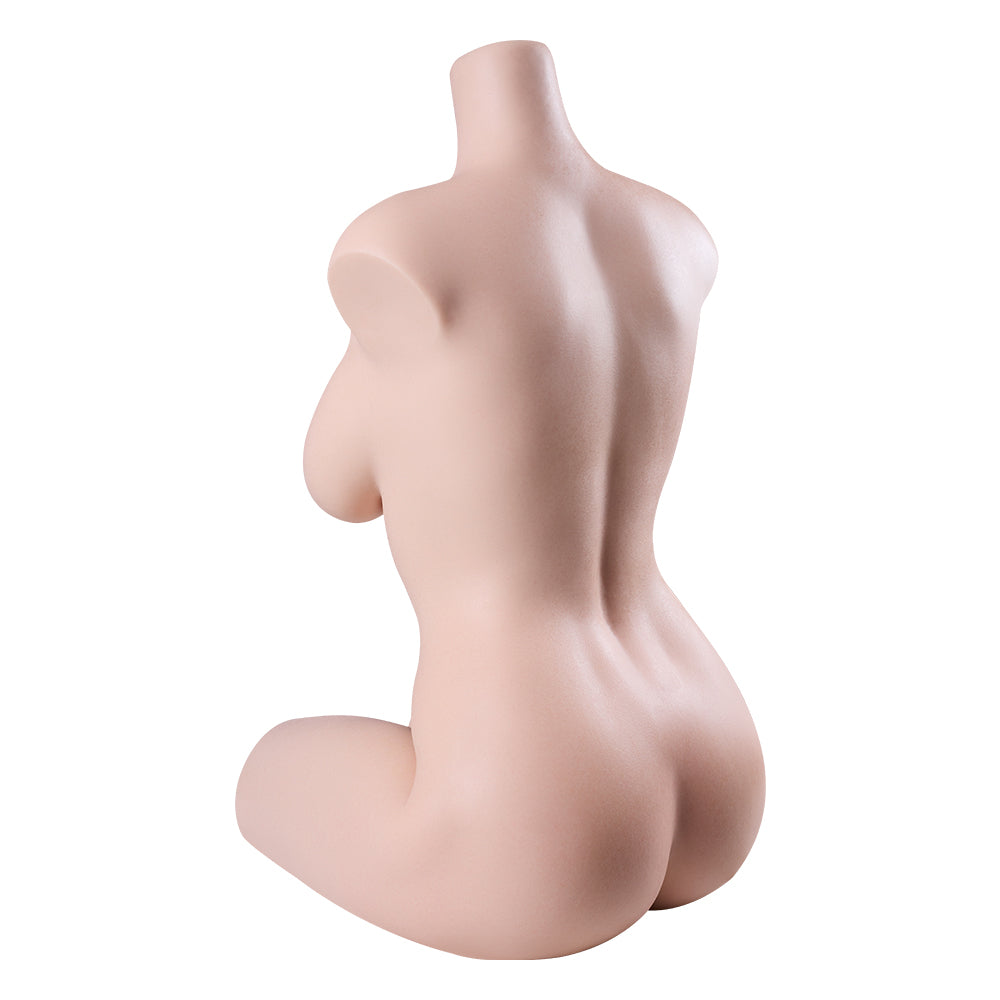 Stella: 51.8lb Ultra Silicone Realistic Sex Doll Torso With Big Bits Milf