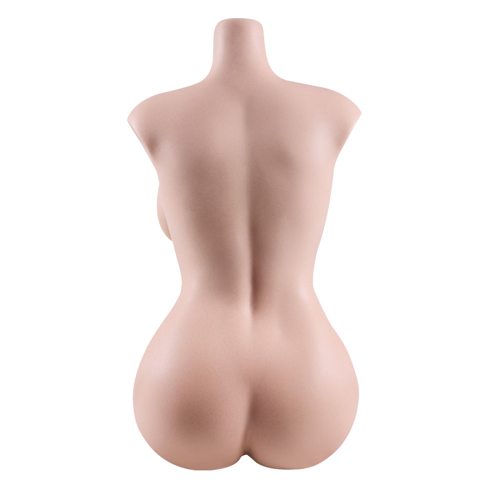 Stella: 51.8lb Ultra Silicone Realistic Sex Doll Torso With Big Bits Milf