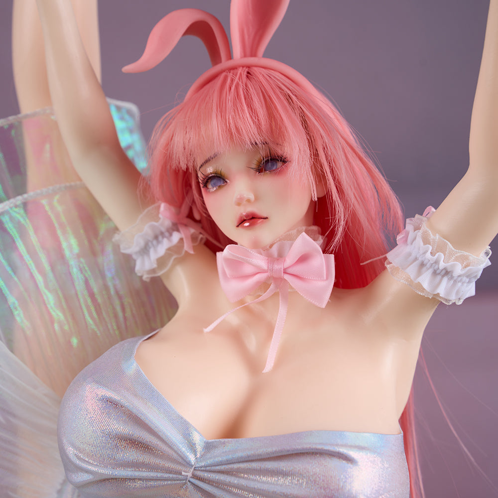 Color Bunny: Anime Figure Sex Doll Ballerina Girl Do the Splits Silicone Sex Doll