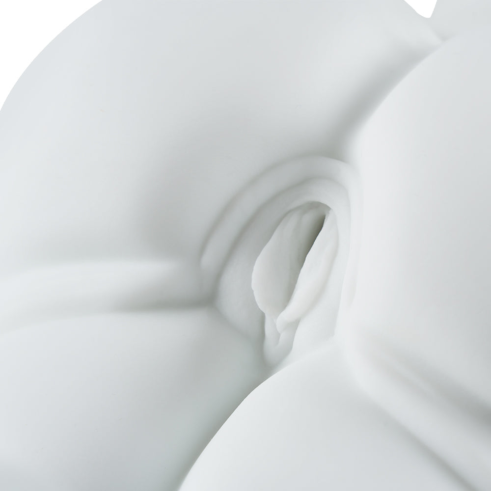 Image of Breenda:skirt girl sex doll torso All-White Design Sex Toy For Men