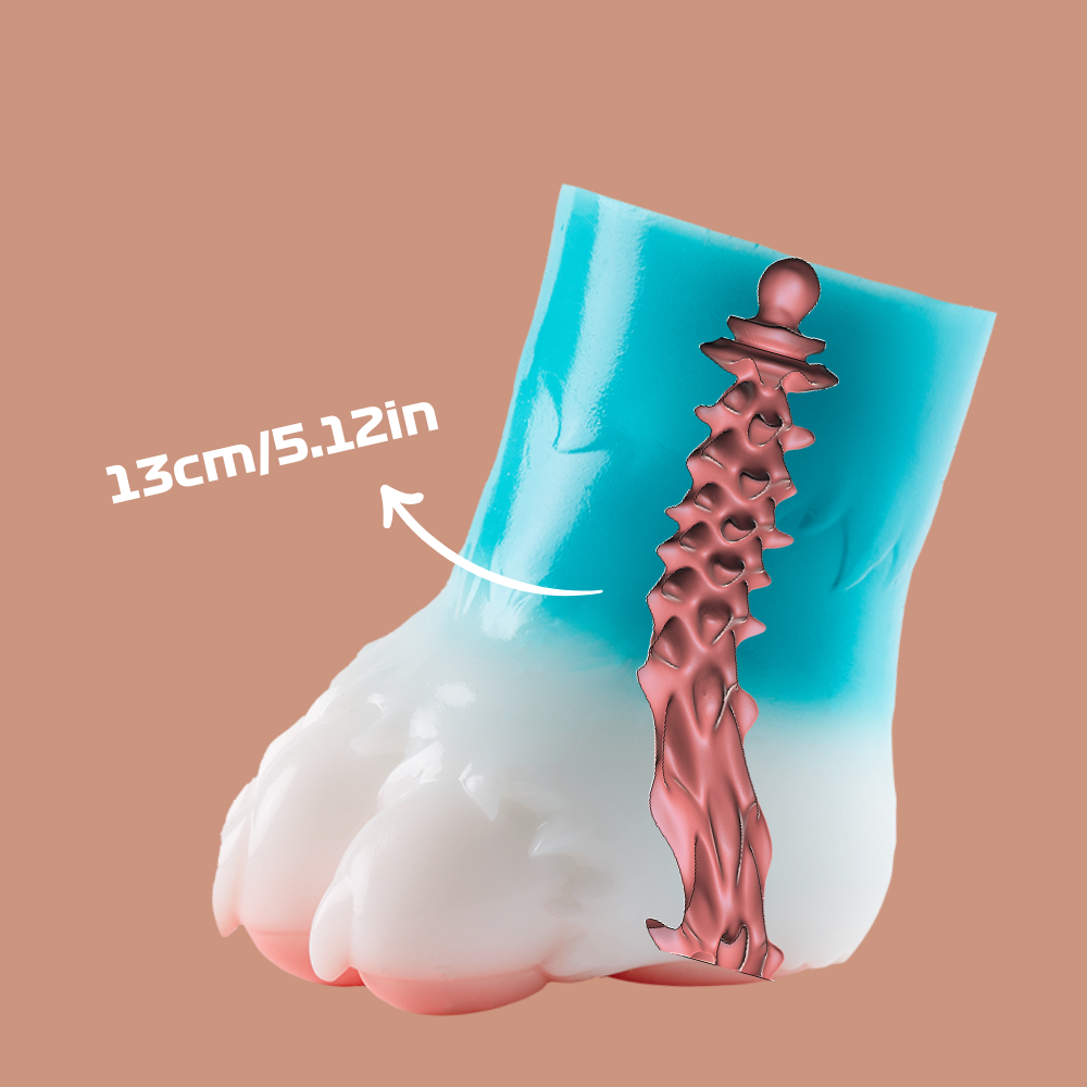 Image of Blue Furry Feet Hentai Onahole Cute Anime Mens Sex Toys