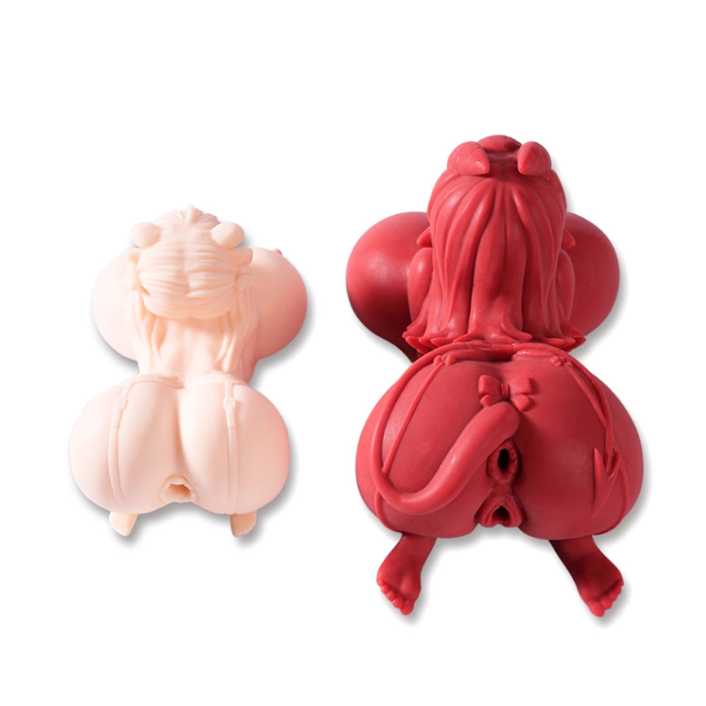 Image of Meru The Succubus: Co-branding Blowjob Sex Toy Red Skin Hentai Doll