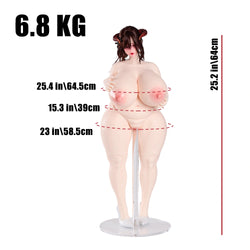 Image of 3.0 Hailey: BBW Milf Mini Sex Doll Anime Big Ass Hentai Figure