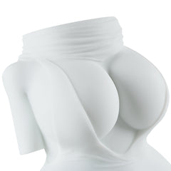 Cathy:Sex Doll Torso long skirt girl All-White Design Sex Toy For Men