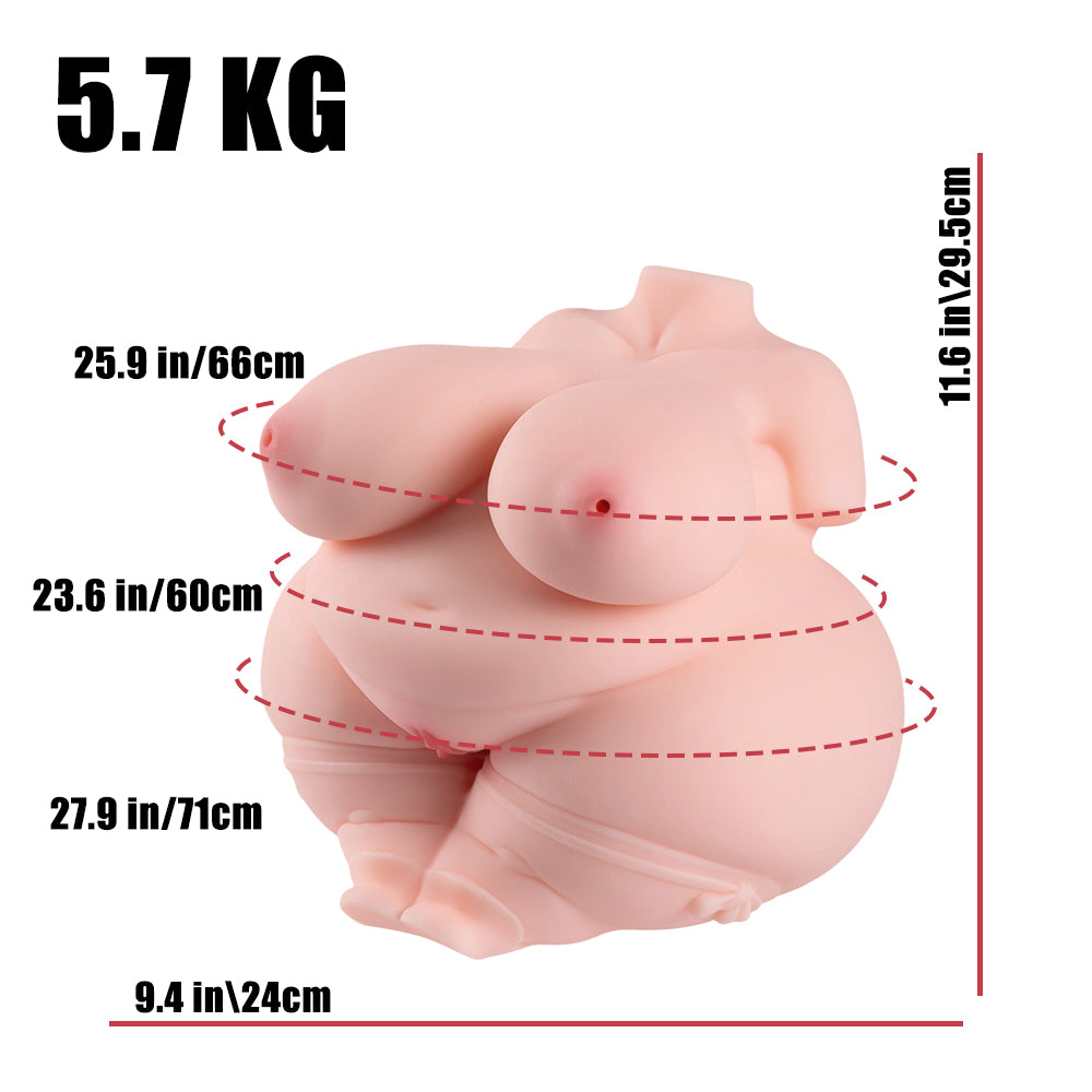 Betty: BBW Sex Doll Torso Big Ass Anal Mens Adult Toy