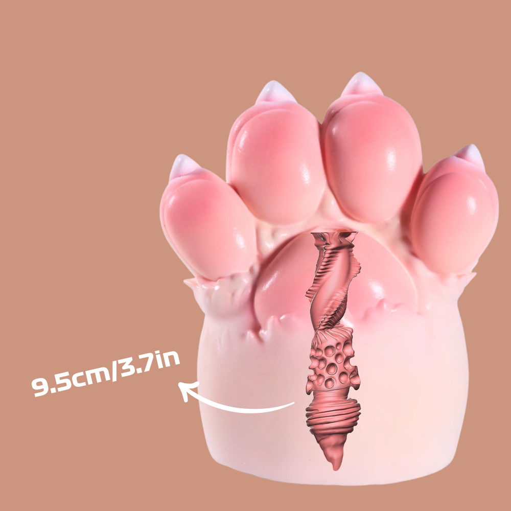 Furry Paw Onahole Hentai Silicone Male Masturbator Stress Relief Toy