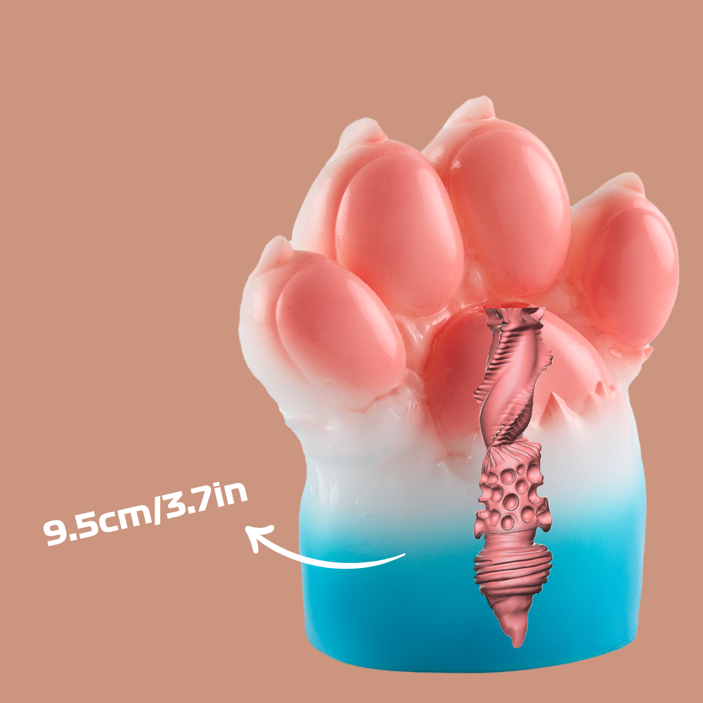 Image of Blue Furry Paw Anime Onahole Hentai Masturbation