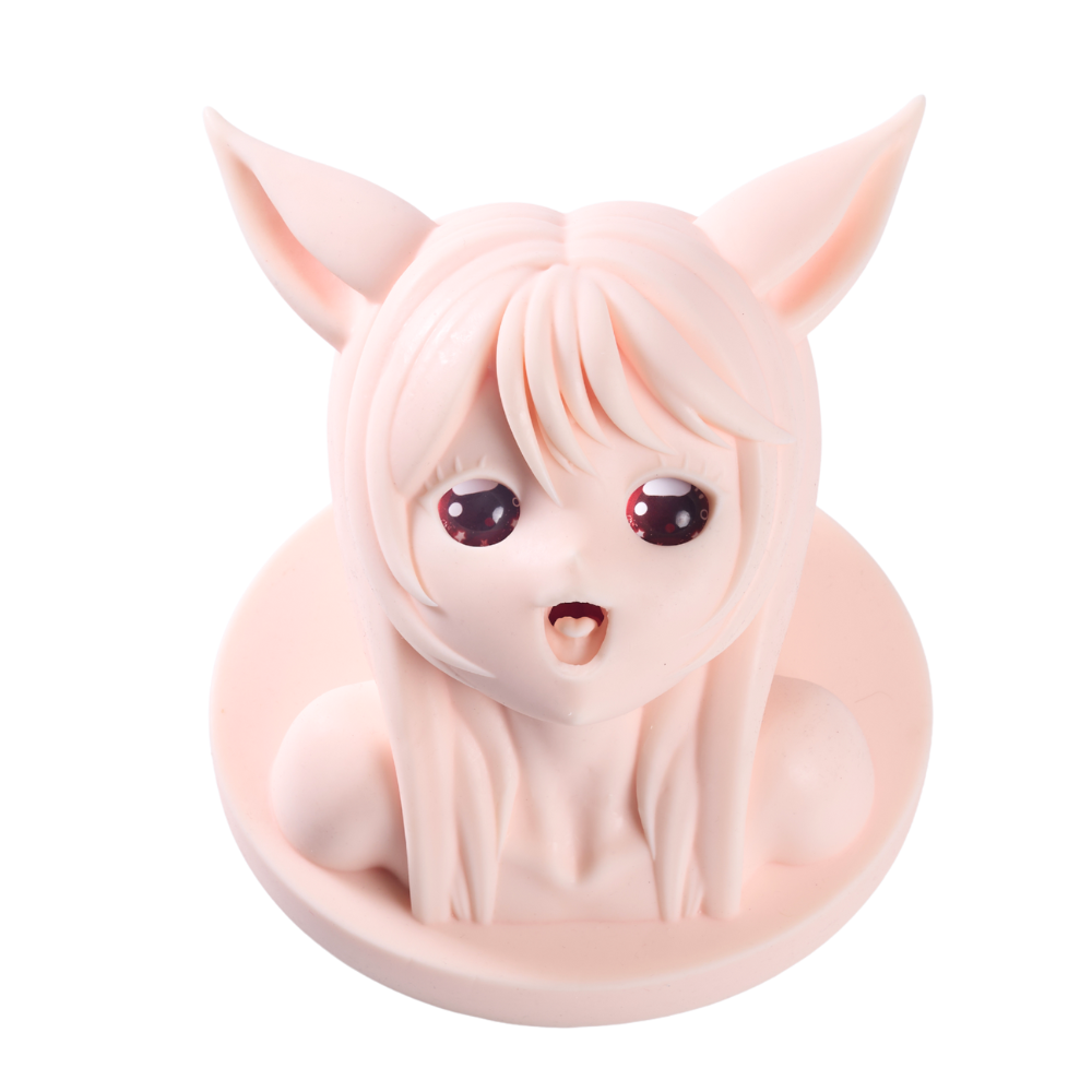 Faela: Fox Furry Blowjob Sex Toy Anime Oral & Dual Tunnel Doll