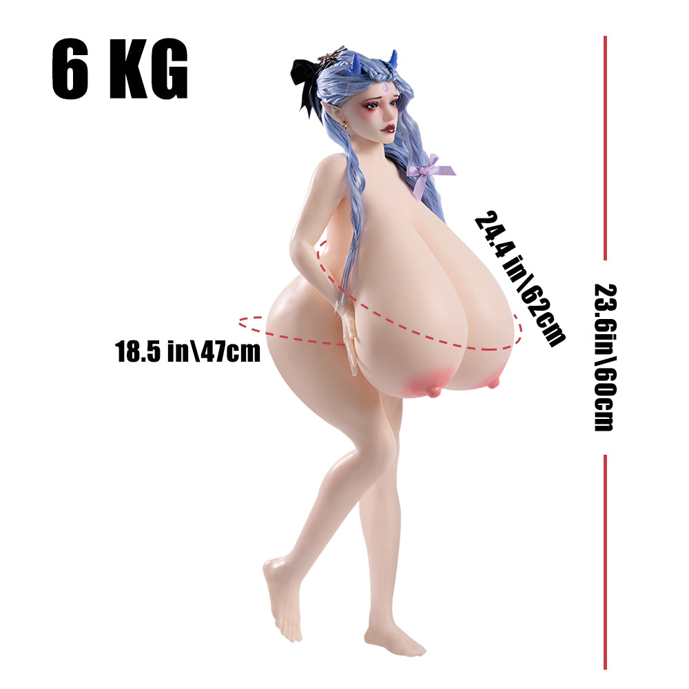 Image of 3.0 Ling: 18+ Anime Silicone Toys Hentai Figure With Huge Tits