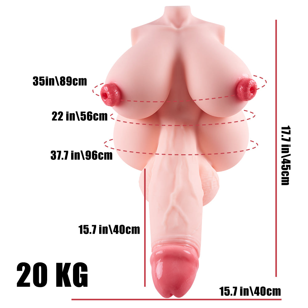 Image of Futa Lucy Plus: Futanari Hentai Fantasy Torso Sex Doll