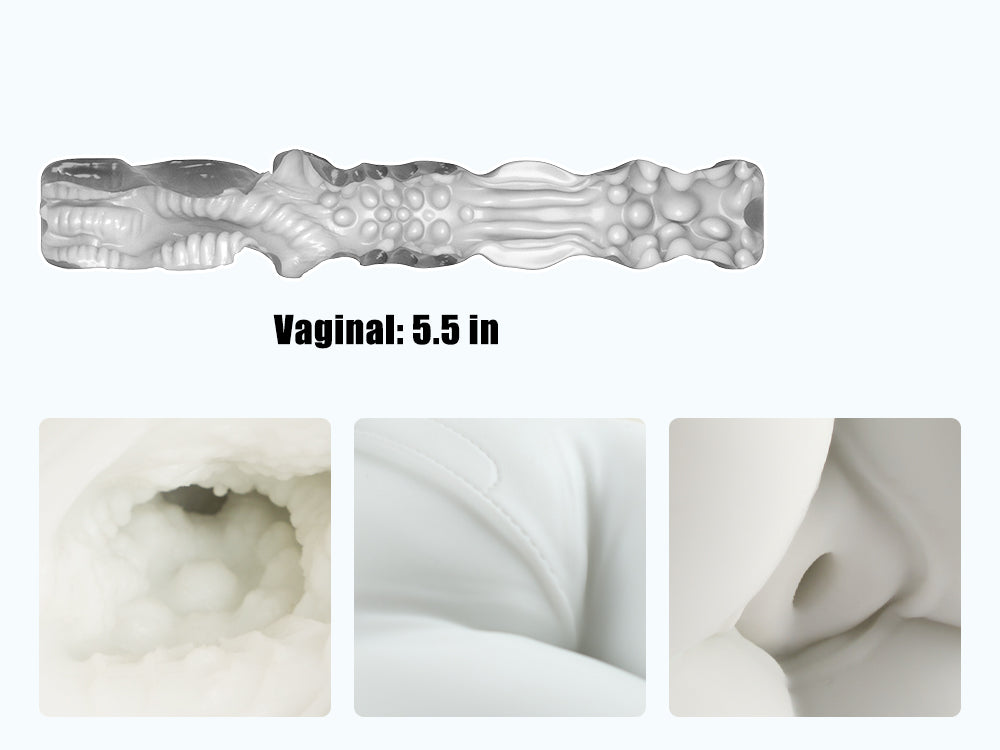 Image of Denim Diva: Mini Sex Doll Torso Male Masturbator