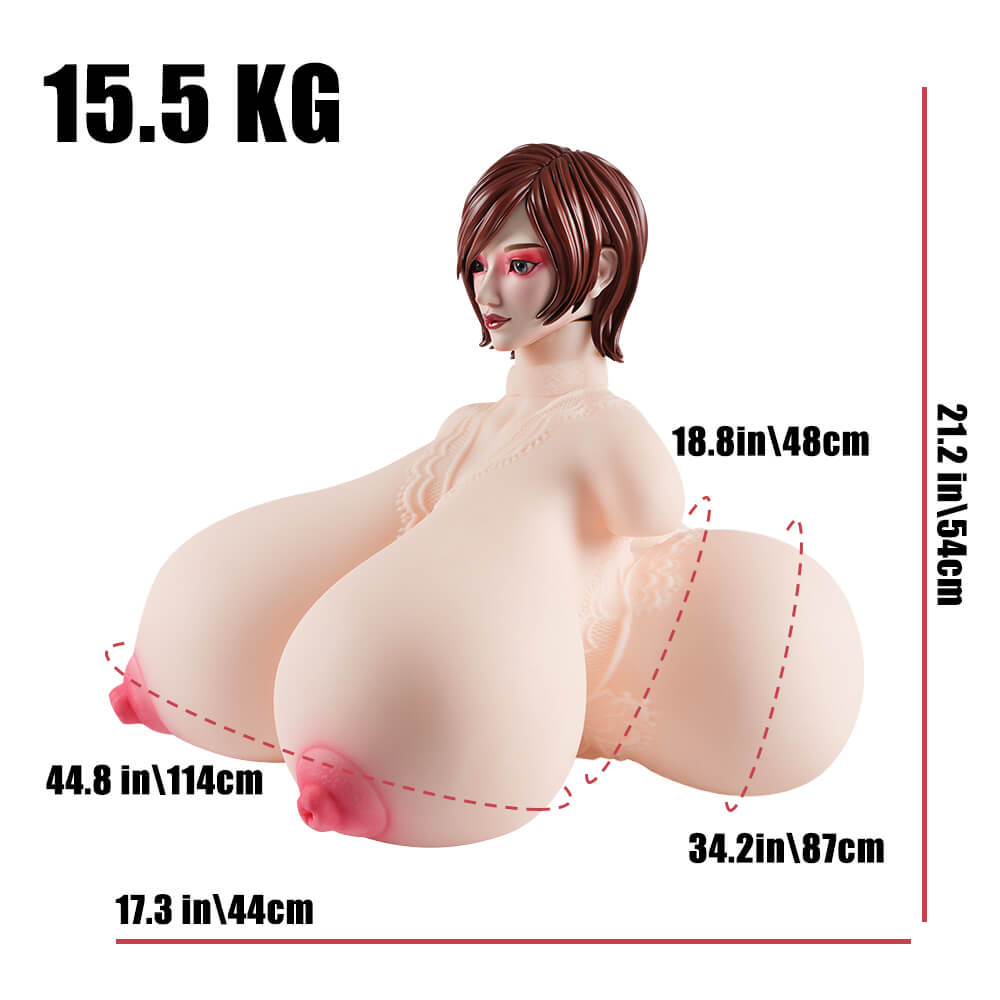 Big Mya: 33Lb Big Boobs Anime Sex Doll TPE Hentai Figures Sex Doll For Men