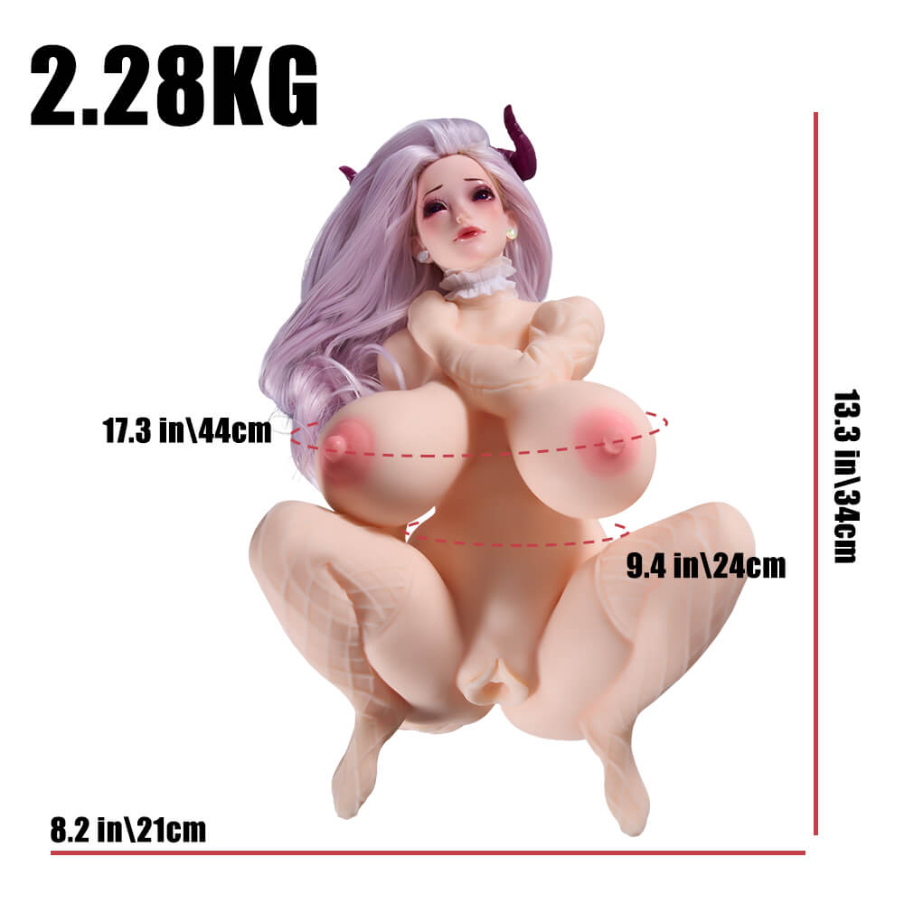 1.25 Ivy: 5Lb Anime Sex Dolls Silicone Hentai Figures Sex Toy For Men