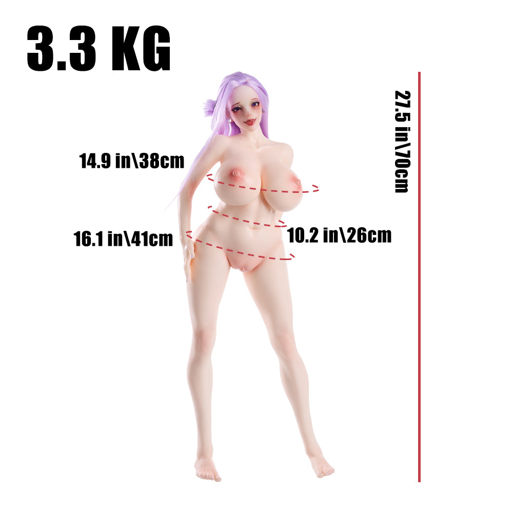 3.0 lvy: 18+ Hentai Figure 24In Articulated Doll Silicone Sex Toy