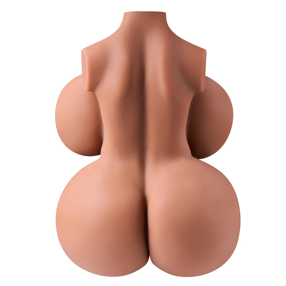 Tan Big Lucy: Big Butt Sex Doll Best Male Masturbator Tits fuck Torso Sex Doll