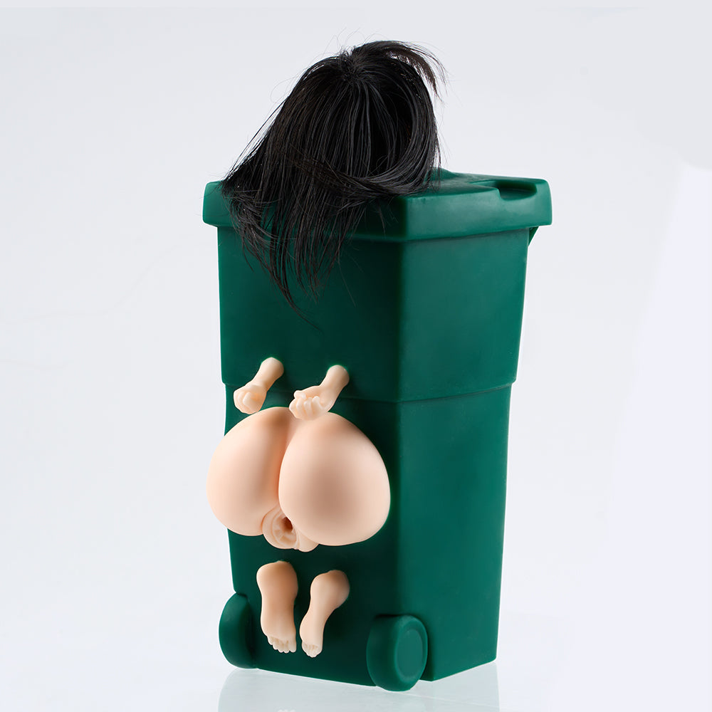 Image of Trash Can Anime Girl