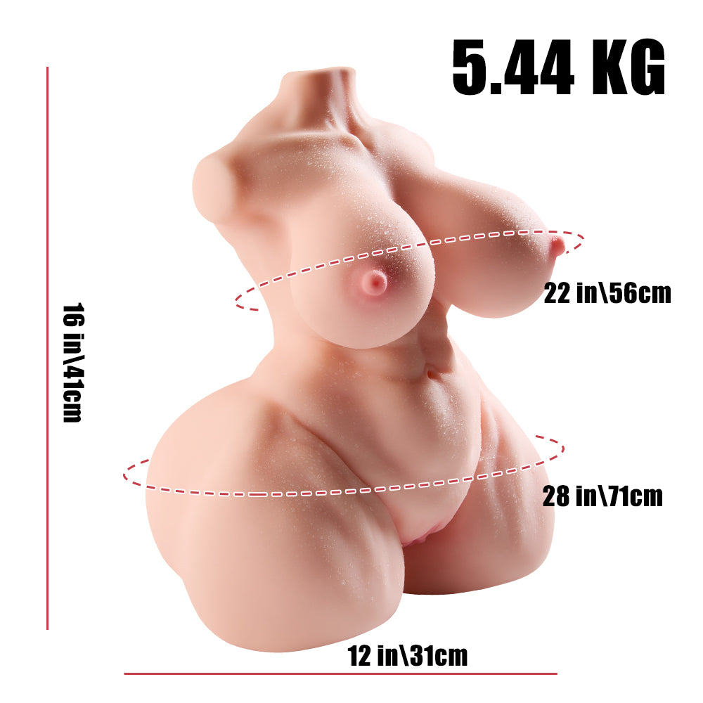 Emma: 5.3kg Muscular Female Torso Sex Doll Muscle girl