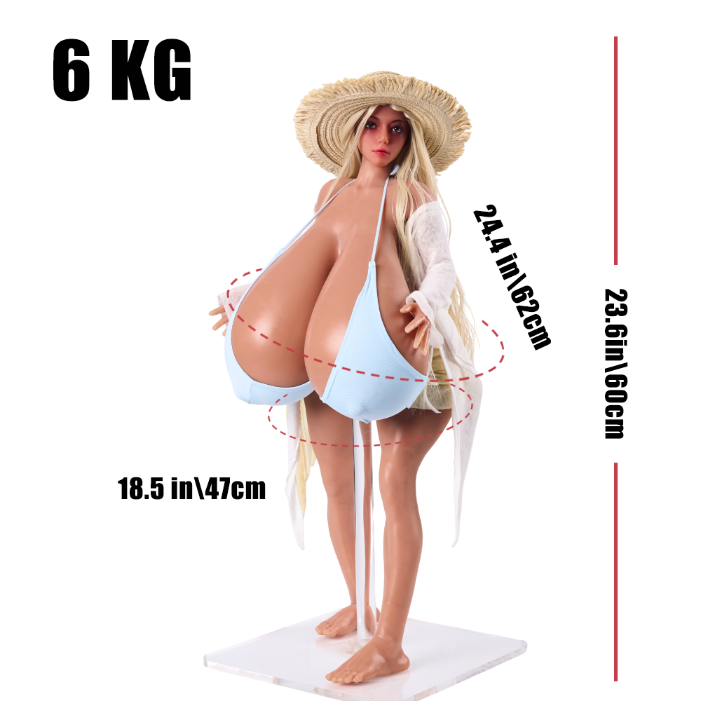 Image of MadzisStacked Mini Sex Doll Big Tits Milf Nude Hentai Figure (Free gift: Raven head)