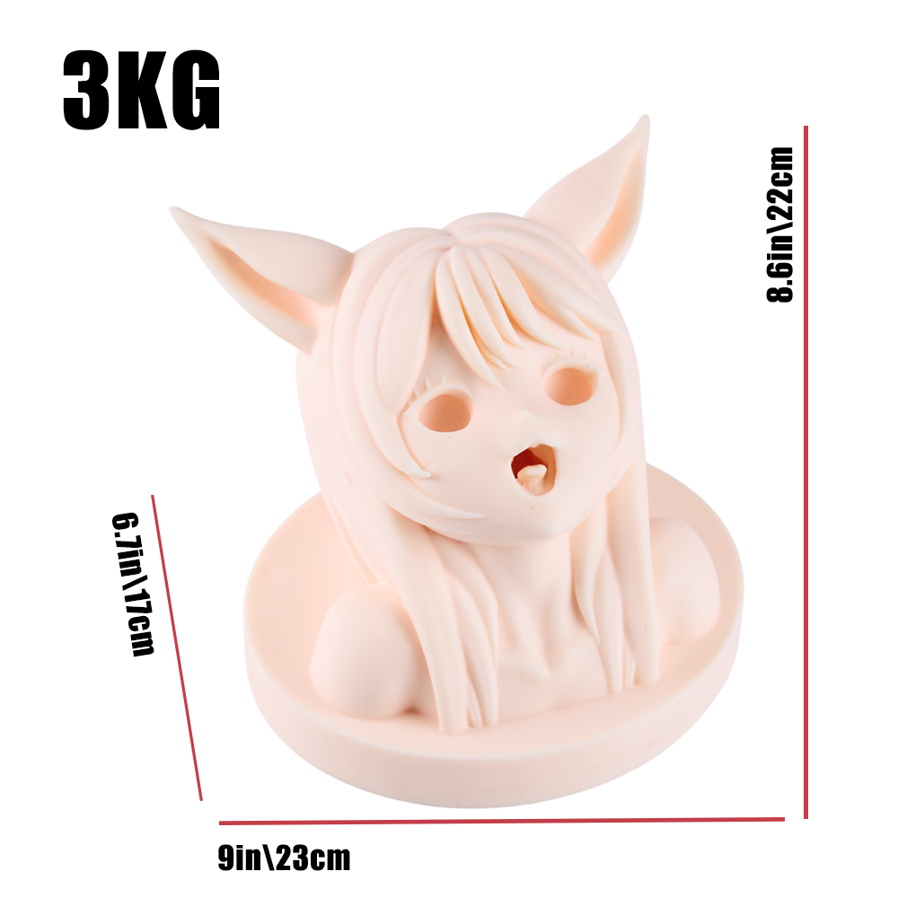 Image of Faela: Fox Furry Blowjob Sex Toy Anime Oral & Dual Tunnel Doll