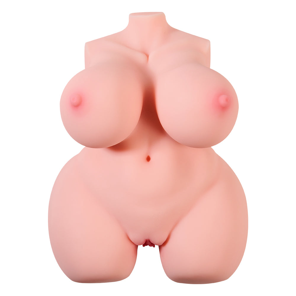 Image of The Asa bbw sex doll torso, a realistic figure with a big fat ass and best tits.