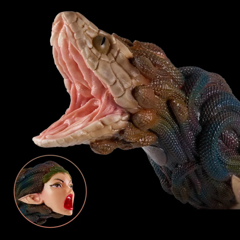 Medusa: Snake Girl Hentai Onahole Hand-made Fantasy Sex Toy
