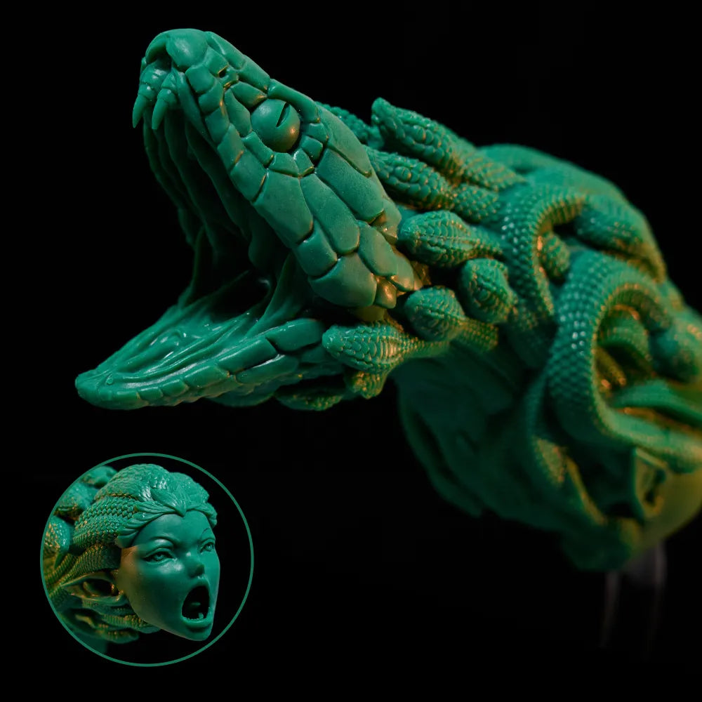 Image of Medusa: Snake Girl Hentai Onahole Hand-made Fantasy Sex Toy