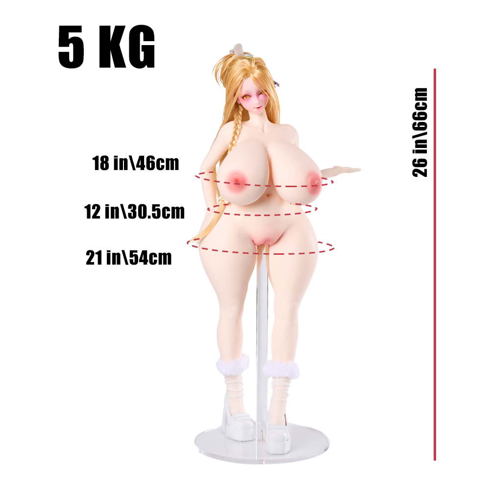3.0 Ella: Big Tits Milf Mini Sex Doll BBW Anime Hentai Figure