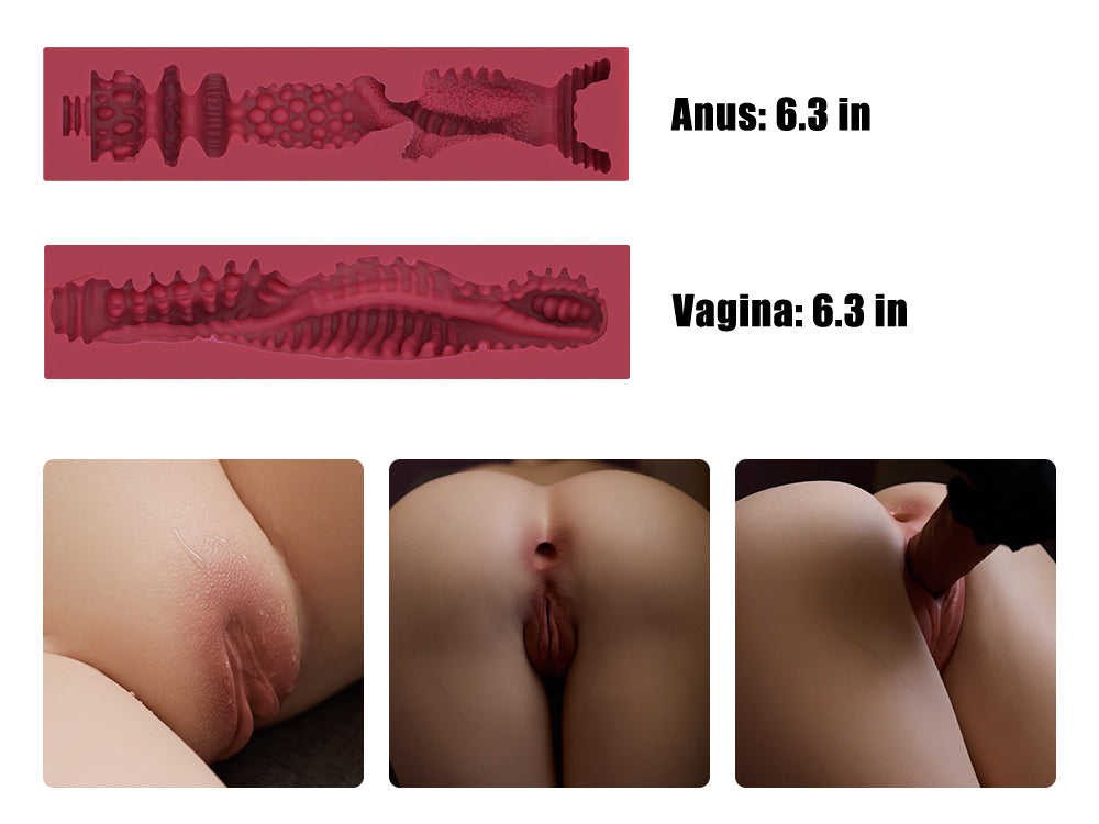 Image of Stella: 51.8lb Ultra Silicone Realistic Sex Doll Torso With Big Bits Milf