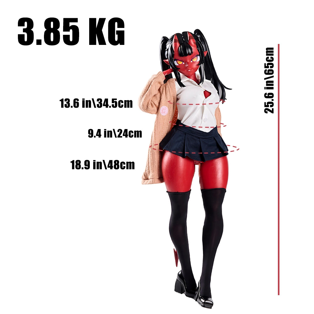 Meru the Succubus 3.0 (Presale): Mini Anime Sex Doll Co-brand Hentai Figure
