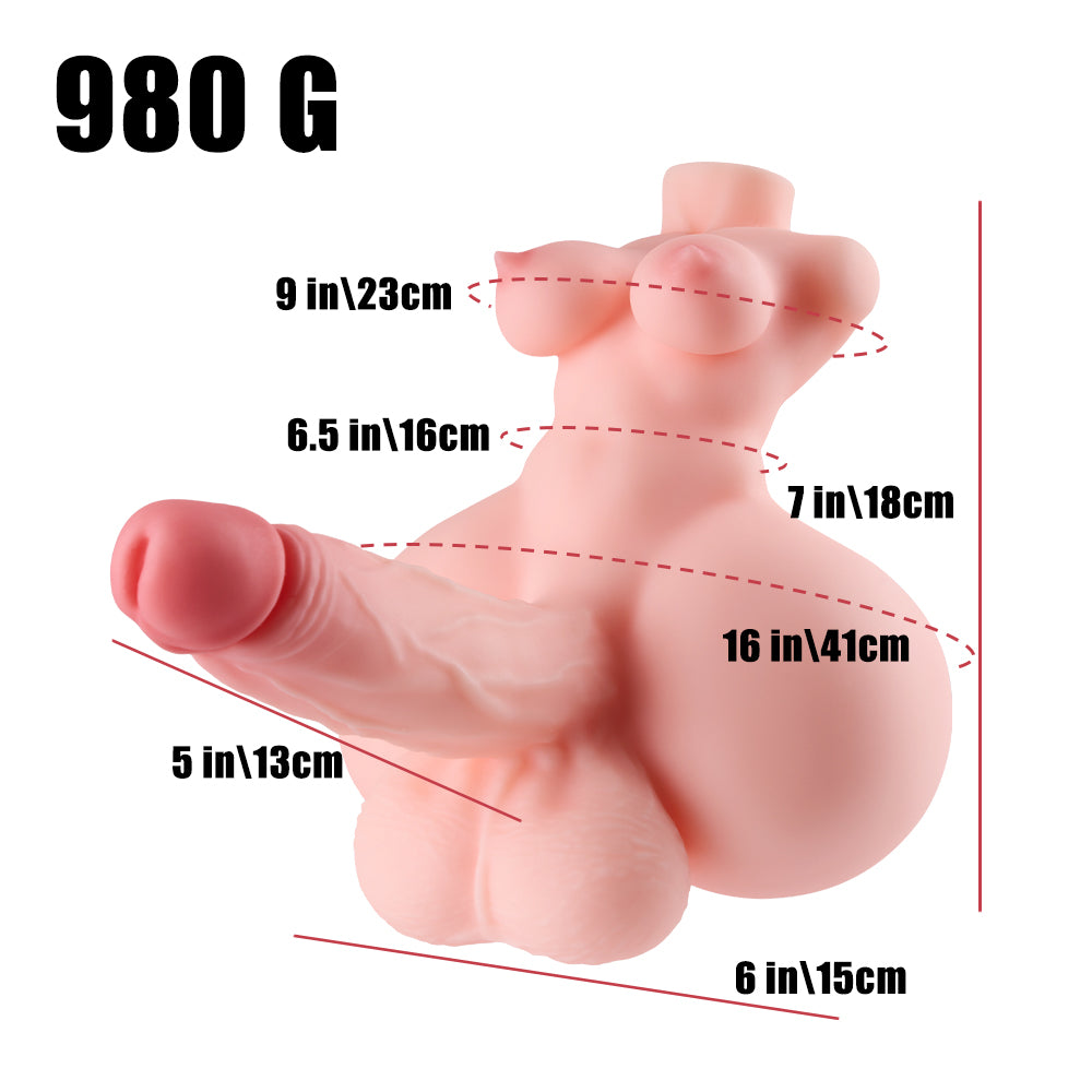 Image of Mini Tori: Futa Hentai Fantasy Torso Sex Doll Big Dick