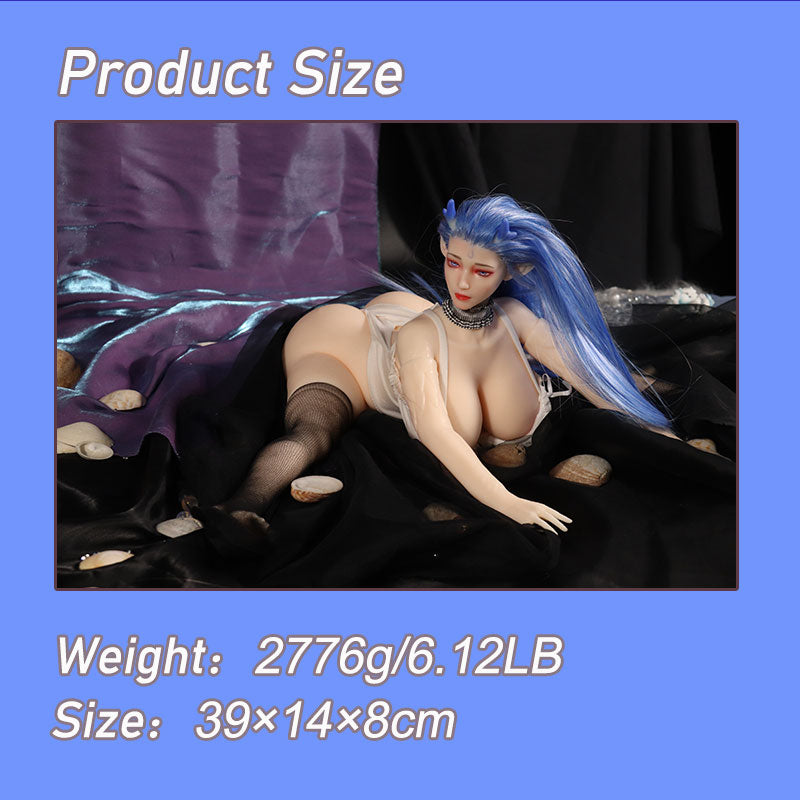 3.0 Color Ling: Mini Anime Sexdoll 18+ Action Figure Elf Sex Doll