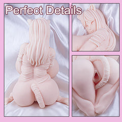 Big Yua：9lb Soft Jelly Breasts Silicone Male Sex Doll