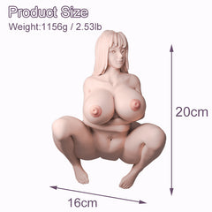 Ella: Big Ass Mini Sex Doll for Men Pocket Pussy